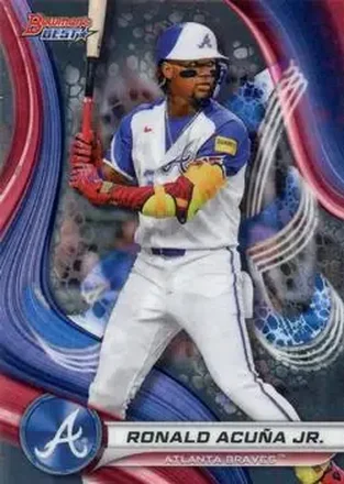 2024 Bowman's Best #5 - Ronald Acuña Jr. - Atlanta Braves