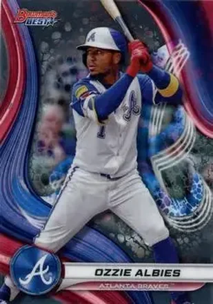 2024 Bowman's Best #7 - Ozzie Albies - Atlanta Braves