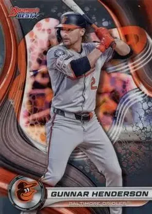 2024 Bowman's Best #8 - Gunnar Henderson - Baltimore Orioles
