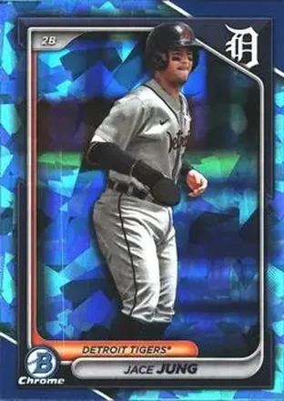 2024 Bowman Sapphire Edition #BCP-5 - Jace Jung - Detroit Tigers