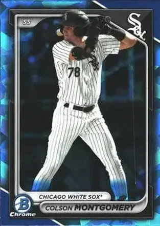 2024 Bowman Sapphire Edition #BCP-8 - Colson Montgomery - Chicago White Sox