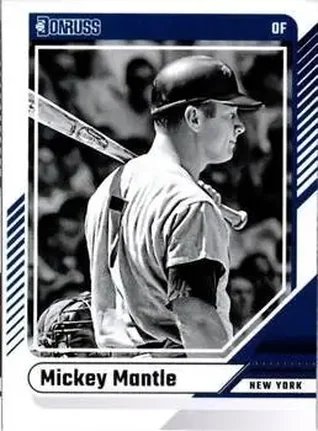 2024 Donruss #7 - Mickey Mantle - New York Yankees