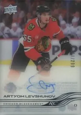 2025-26 Upper Deck Clear Cut #CC-AL - Artyom Levshunov - Chicago Blackhawks