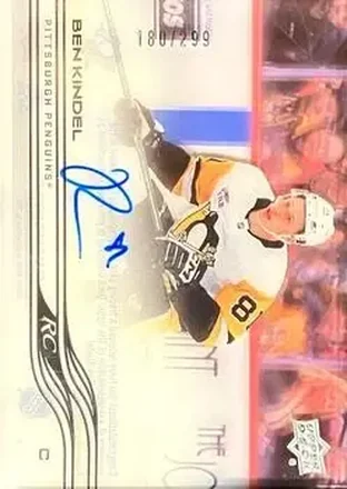2025-26 Upper Deck Clear Cut #CC-BK - Ben Kindel - Pittsburgh Penguins