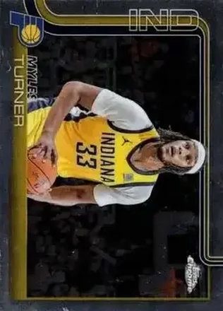 2025-26 Topps Chrome #29 - Myles Turner - Indiana Pacers 2025-26 Topps Chrome #29 - Myles Turner - Indiana Pacers
