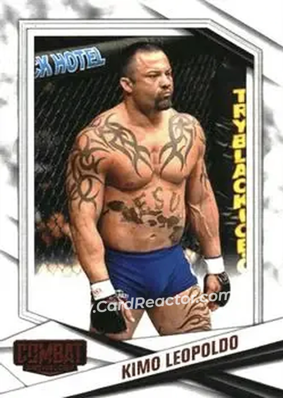 2025 Panini Combat Anthology #15 - Kimo Leopoldo - Front