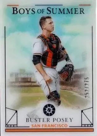 2024 Panini Boys of Summer #5 - Buster Posey - San Francisco Giants