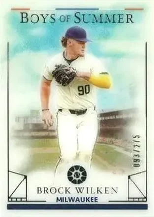 2024 Panini Boys of Summer #6 - Brock Wilken - Milwaukee Brewers