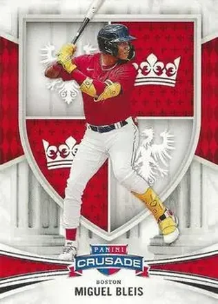 2024 Panini Crusade #1 - Miguel Bleis - Boston Red Sox