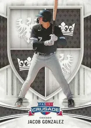2024 Panini Crusade #2 - Jacob Gonzalez - Chicago White Sox