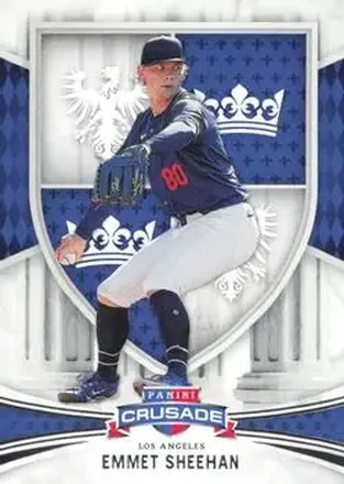 2024 Panini Crusade #6 - Emmet Sheehan - Los Angeles Dodgers