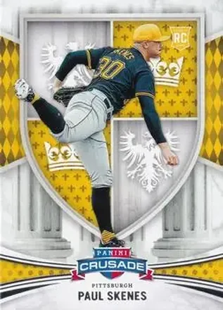 2024 Panini Crusade #8 - Paul Skenes - Pittsburgh Pirates