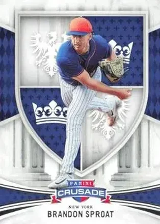 2024 Panini Crusade #9 - Brandon Sproat - New York Mets