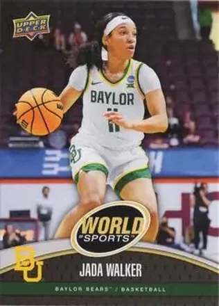 2025 Upper Deck World of Sports Volume 1 #20 - Jada Walker - Baylor Bears