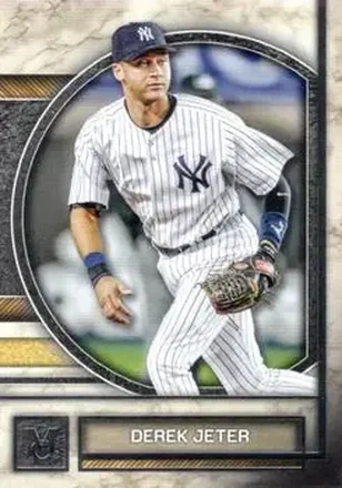 2025 Topps Museum Collection #42 - Derek Jeter - New York Yankees