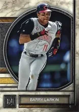 2025 Topps Museum Collection #48 - Barry Larkin - Cincinnati Reds