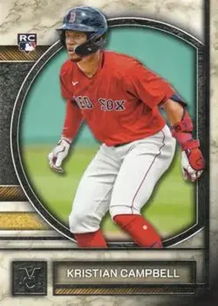 2025 Topps Museum Collection #50 - Kristian Campbell - Boston Red Sox
