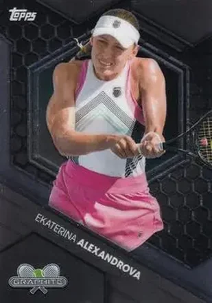 2026 Topps Graphite #77 - Ekaterina Alexandrova