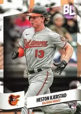 2024 Topps Big League #3 - Heston Kjerstad - Baltimore Orioles