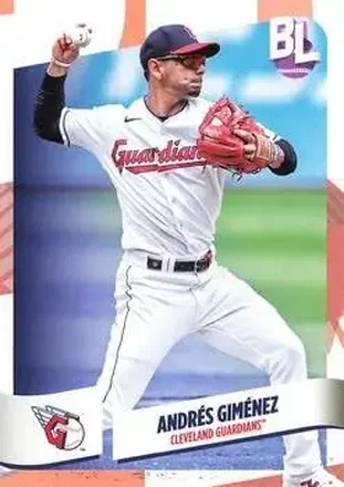 2024 Topps Big League #7 - Andrés Giménez - Cleveland Guardians