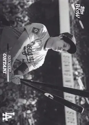 2024 Topps Black & White #1 - Shohei Ohtani - Los Angeles Dodgers