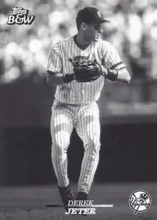 2024 Topps Black & White #2 - Derek Jeter - New York Yankees