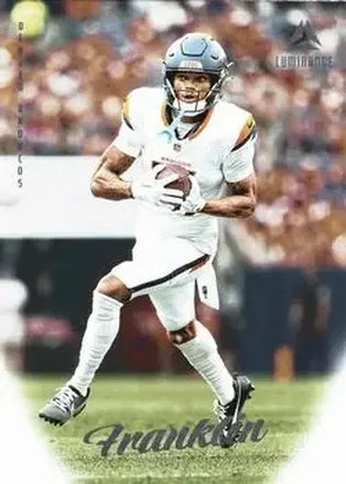 2025 Panini Luminance #33 - Troy Franklin - Denver Broncos