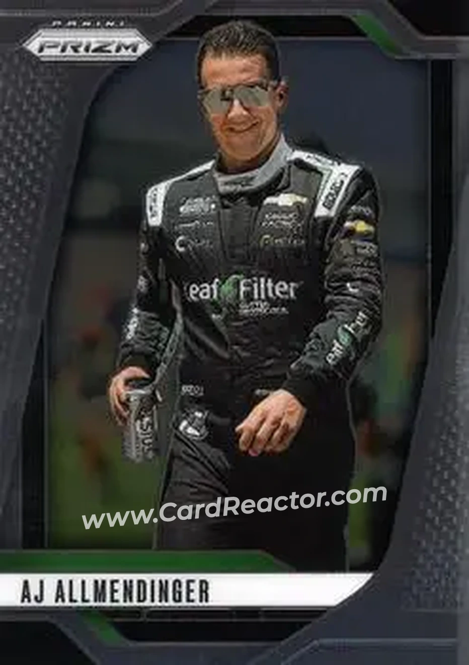 2025 Panini Prizm #13 - AJ Allmendinger - Kaulig Racing - Front