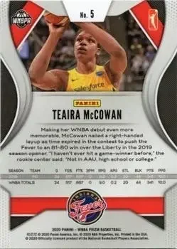Back of Teaira McCowan