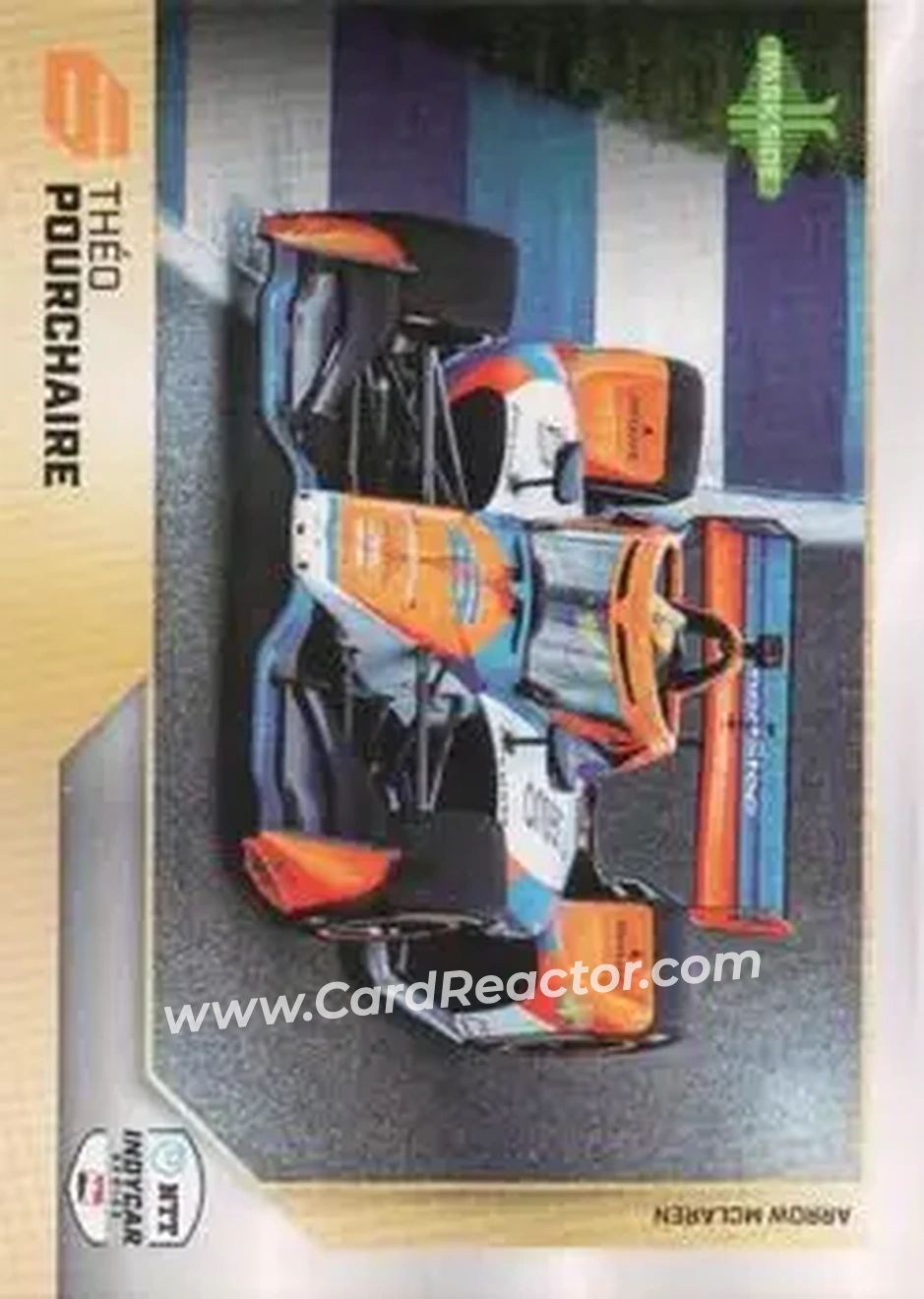 2025 Parkside IndyCar Collection #6c - Theo Pourchaire - Arrow McLaren - Front