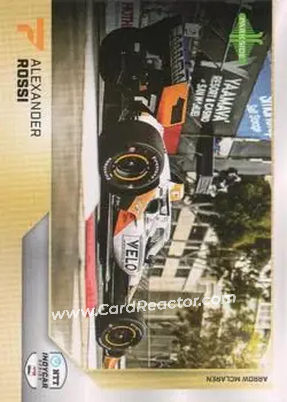 2025 Parkside IndyCar Collection #7b - Alexander Rossi - Arrow McLaren - Front