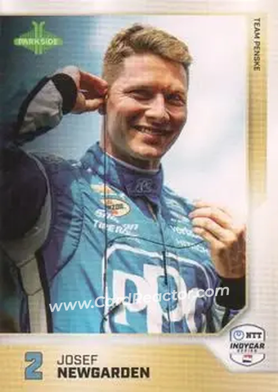 2025 Parkside IndyCar Collection #8a - Josef Newgarden - Team Penske - Front