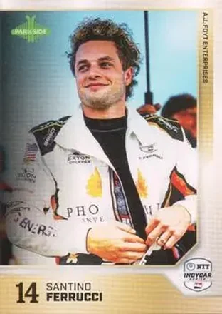 2025 Parkside IndyCar Collection #9a - Santino Ferrucci - A.J. Foyt Enterprises