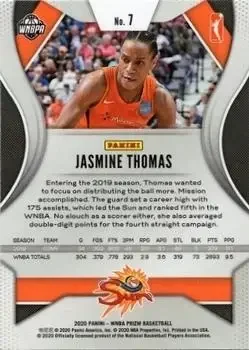 Back of Jasmine Thomas