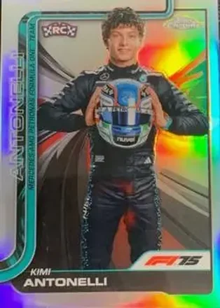 2025 Topps Chrome Formula 1 #8b - Kimi Antonelli - Mercedes-AMG Petronas Formula One Team