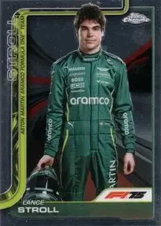 2025 Topps Chrome Formula 1 #10 - Lance Stroll - Aston Martin Aramco Formula One Team