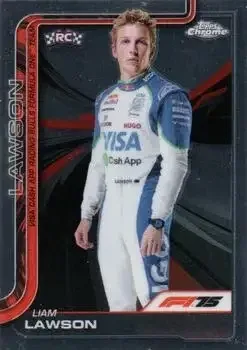 2025 Topps Chrome Formula 1 feature card