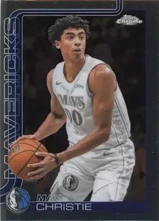 2025-26 Topps Chrome #33 - Max Christie - Dallas Mavericks