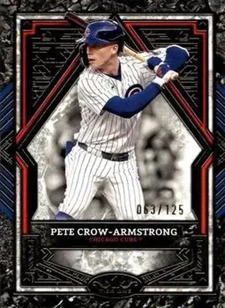 2025 Topps Tier One #46 - Pete Crow-Armstrong - Chicago Cubs