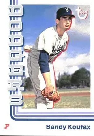 2024 Topps Brooklyn Collection #2 - Sandy" Koufax - Brooklyn Dodgers