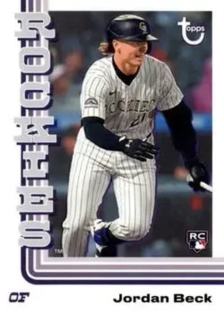2024 Topps Brooklyn Collection #5 - Jordan Beck - Colorado Rockies