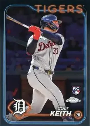 2024 Topps Chrome #2 - Colt Keith - Detroit Tigers