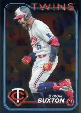 2024 Topps Chrome #10 - Byron Buxton - Minnesota Twins