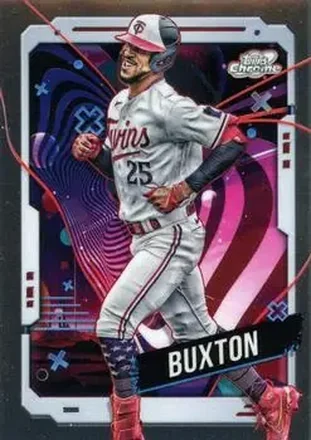 2024 Topps Chrome Cosmic #2 - Byron Buxton - Minnesota Twins