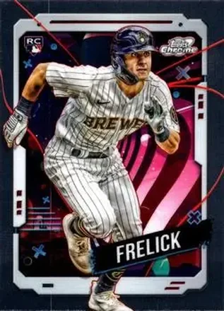 2024 Topps Chrome Cosmic #3 - Sal Frelick - Milwaukee Brewers
