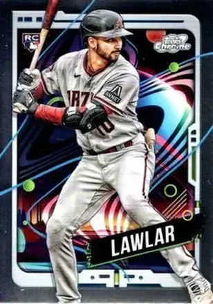 2024 Topps Chrome Cosmic #5 - Jordan Lawlar - Arizona Diamondbacks