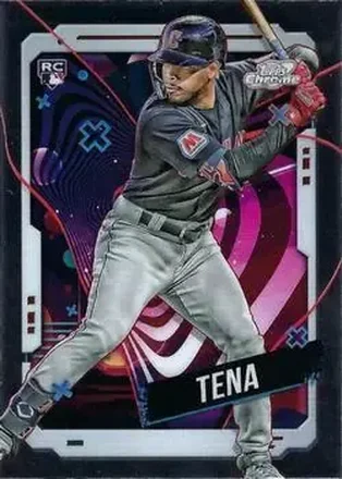 2024 Topps Chrome Cosmic #8 - José Tena - Cleveland Guardians
