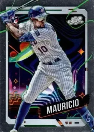 2024 Topps Chrome Cosmic #10 - Ronny Mauricio - New York Mets
