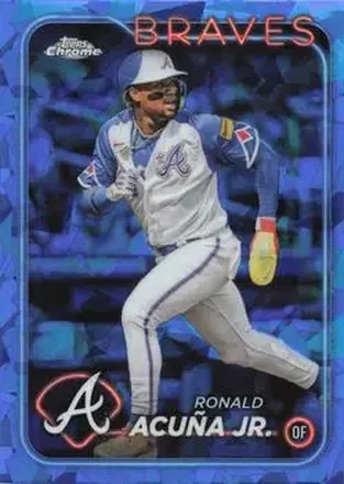 2024 Topps Chrome Sapphire Edition #1 - Ronald Acuña Jr. - Atlanta Braves