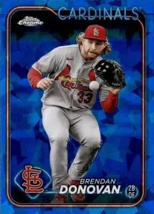 2024 Topps Chrome Sapphire Edition #7 - Brendan Donovan - St. Louis Cardinals